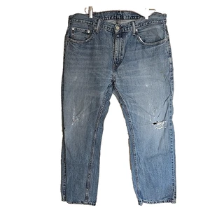 Levis 559 Jeans Mens W36 x L30 Medium Wash Relaxed Straight Blue Red Tab Denim - Picture 1 of 14