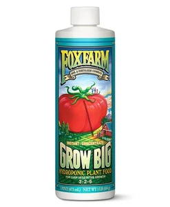 Grow Big Hydro Liquid Fertilizer, Plant Food with Micro Nutrients for Hydropo... - Picture 1 of 7