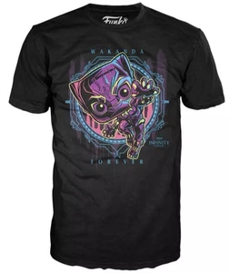 Neu ohne Etikett Funko Pop! Marvel Infinity Black Panther Wakanda Shirt Herren Med Ptp 19 - Bild 1 von 8