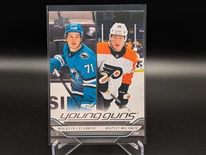 2024-25 Upper Deck Series 2 MACKLIN CELEBRINI & MATVEI MICHKOV Young Guns CL RC - Picture 1 of 2