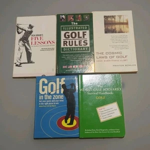 Lot of 5 Golf Books - Imagen 1 de 6