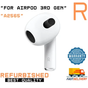 Apple Airpods 3rd generation "Right Side" Replacement Earphone Refurbished A2565 - Picture 1 of 9