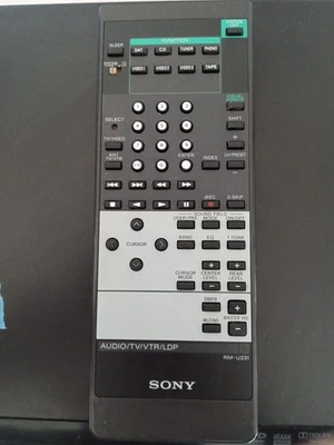 Sony RM-U231 - Audio Receiver System Remote Control! Fast Shipping! - Image 1 of 3