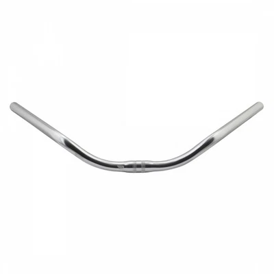 Manillar City Cruiser de aluminio plateado Pure Cycles, elevación de 75 mm, ancho de 580 mm Foto 1 de 3