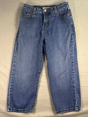 Jeans Levi's 512 Capri Talla 4 Perfectamente Adelgazantes Informales Denim Clásicos Foto 1 de 4