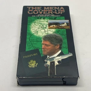 The Mena Cover Up: Drugs Deception The Making Of A President VHS Bill Clinton - Picture 1 of 7