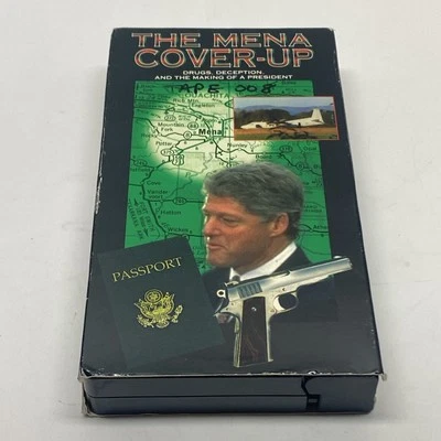 The Mena Cover Up: Drugs Deception The Making Of A President VHS Bill Clinton - Image 1 of 4