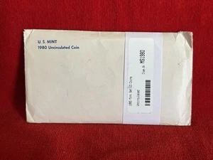 1980 Uncirculated Coin Set U.S Mint Original Government Packaging - Picture 1 of 10