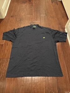 T-Shirt Amen Corner Masters Torneo Uomo Taglia XL Blu Navy Pima Cotone - Foto 1 di 6