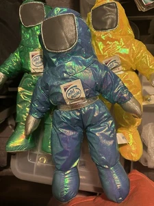 Intel Pentium II 13" Iridescent Bunny People 1997 w/Tag VTG Plush Doll Set Of 3 - Picture 1 of 5