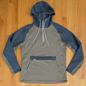 Simms Vermilion Hoody Mens L Steel Navy Heather Fly Fishing Organic Sweatshirt - Picture 1 of 9