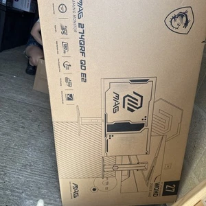MSI MAG 274QRF QD E2 computer monitor 68.6 cm (27") 2560 x 1440 pixels Wide Q... - Picture 1 of 3