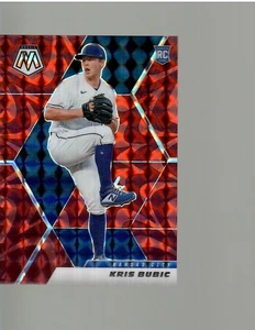 KRIS BUBIC ROJO PRIZM MOSAICO 2021 PANINI MOSAICO BÉISBOL - Imagen 1 de 2
