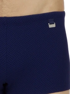 HOM Badehose Hipster IKAT Gr. 6 L navy neu - Bild 1 von 6