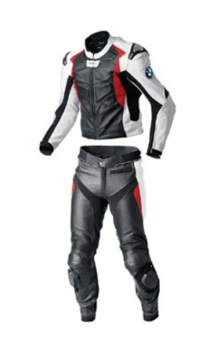 BMW Traje de Cuero de la Motocicleta Hombres Biker Chaqueta de Cuero Pantalón 54 - Imagen 1 de 3
