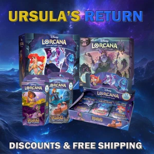 Disney Lorcana: Ursula's Return #1-204 [Near-Mint] [Free Shipping] [Non-Foil] - Picture 1 of 205