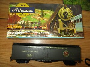 Vintage HO Athearn Kit 1105 WORK TRAIN BOX CAR MAINT OF WAY M W 11050
