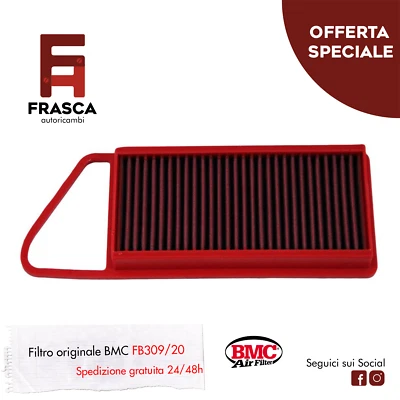Filtro Aria Sportivo BMC Ford Fiesta VI 1.4 TdCi 50 KW 68 CV 51 KW 70 CV - Immagine 1 di 3