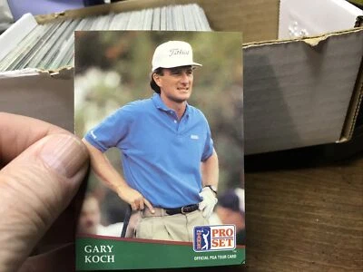1991 Pro Set  PGA Tour Golf # 267 GARY KOCH - Image 1 of 2