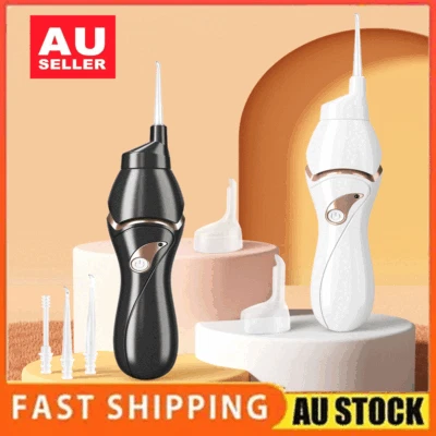 Ear Vacuum Wax Removing Cleaner Painless Electric Cleaning Removal Tool FV - image 1 of 4