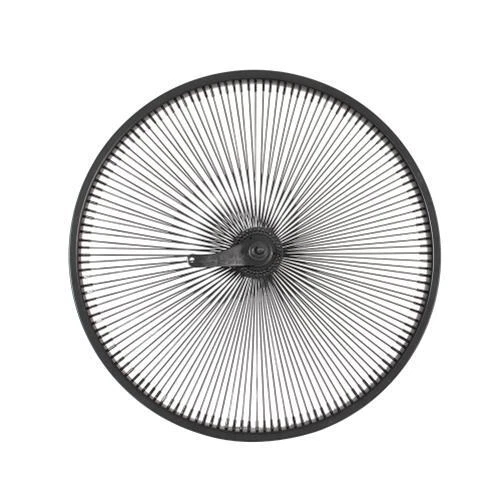 24" OG Lowrider Classic Steel COASTER REAR Wheel 144 Spoke 14g Black - Image 1 of 1