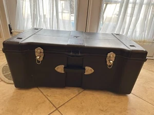 CONTICO Black Tool Box Storage Trunk Storage Locker Container 31x15x11 Multiple - Picture 1 of 9