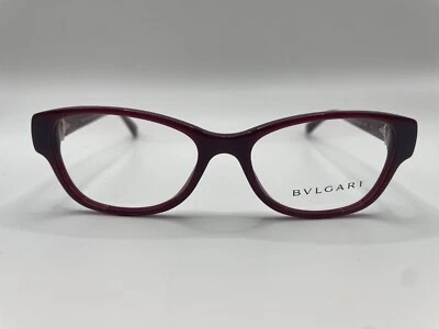 Par de marcos de gafas rojos Bvlgari 4078-B 826 51-16-140 Foto 1 de 3