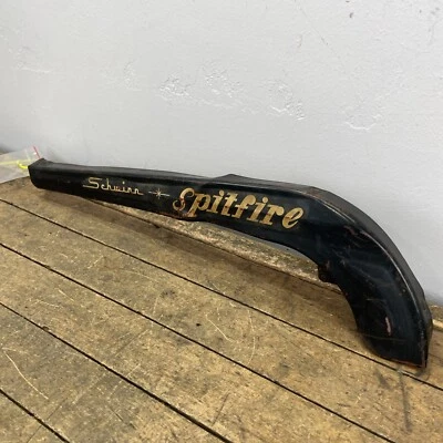 Vintage Schwinn Spitfire Chain Guard 26" Cruiser  Chainguard Bike Cruiser Bent - Image 1 of 4