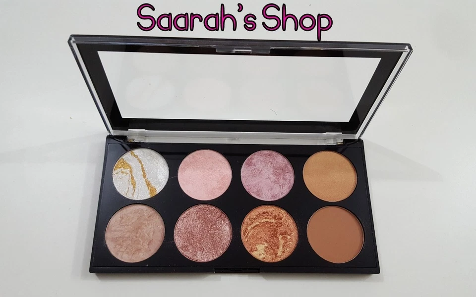 Makeup Revolution Blushes Highlighter Bronzer Palette GOLDEN SUGAR - Image 1 of 1