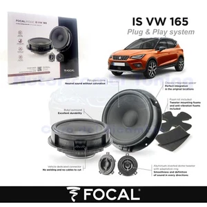 Casse Altoparlanti anteriori FOCAL plug e play IS VW 165 120w per SEAT ARONA - Foto 1 di 13
