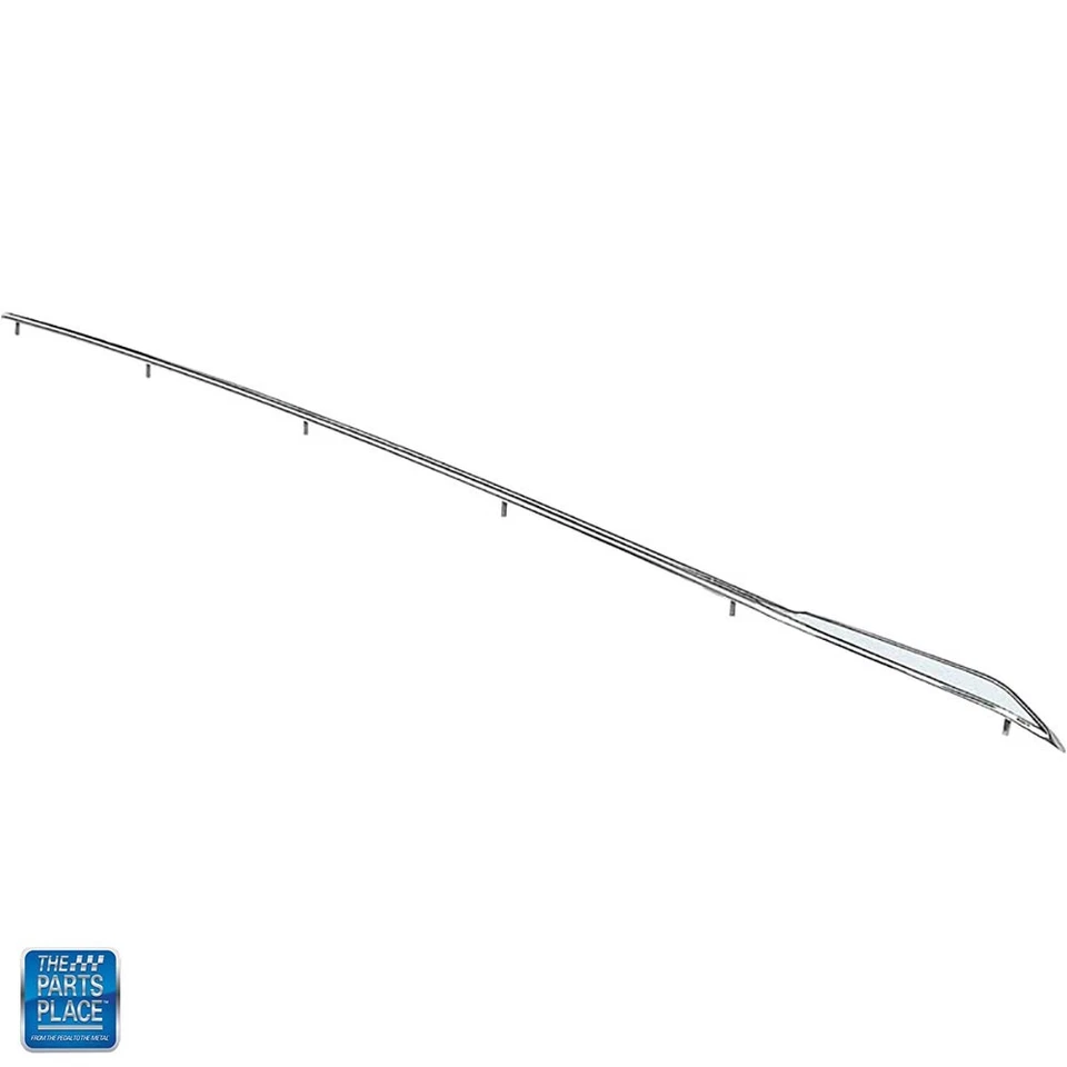 1964 Impala Bel Air Biscayne Center Hood Spear Split Trim Molding EACH - New - Image 1 of 1