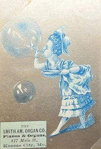 Antike viktorianische Ära Sammelkarte Werbung Ephemera Kansas City MO  - Bild 1 von 1