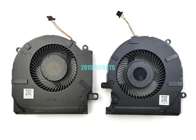 NEW HP OMEN 15-EK 15-EK0019NR 15-EN 15-EN0013DX 15-EN0023DX CPU & GPU Fans 12V - Image 1 of 2