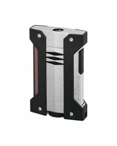 S.T. Dupont Defi Extreme Brushed Chrome High Altitude Lighter 21403 (021403) NIB - Picture 1 of 7