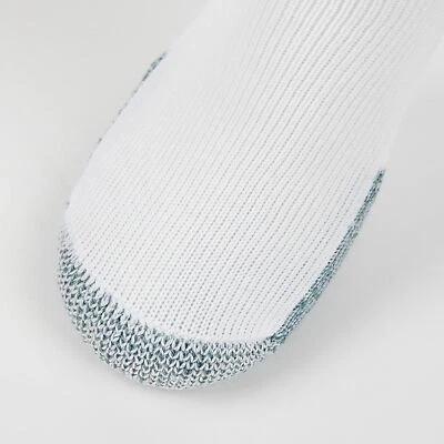 unisex adult Jmx Max Cushion Ankle Running Socks White/Grey Medium US - Image 1 of 4