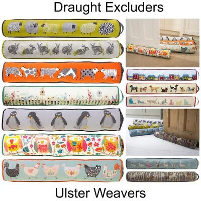 Ulster Weavers Weighted Fabric Door Draught Excluder Stops Cat Dog Sheep Penguin - Image 1 of 4