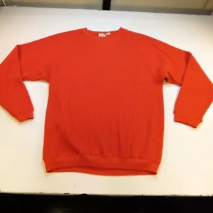 VINTAGE 80er Jahre RAFFERTY THERMOHEMD Herren M rot - Bild 1 von 3