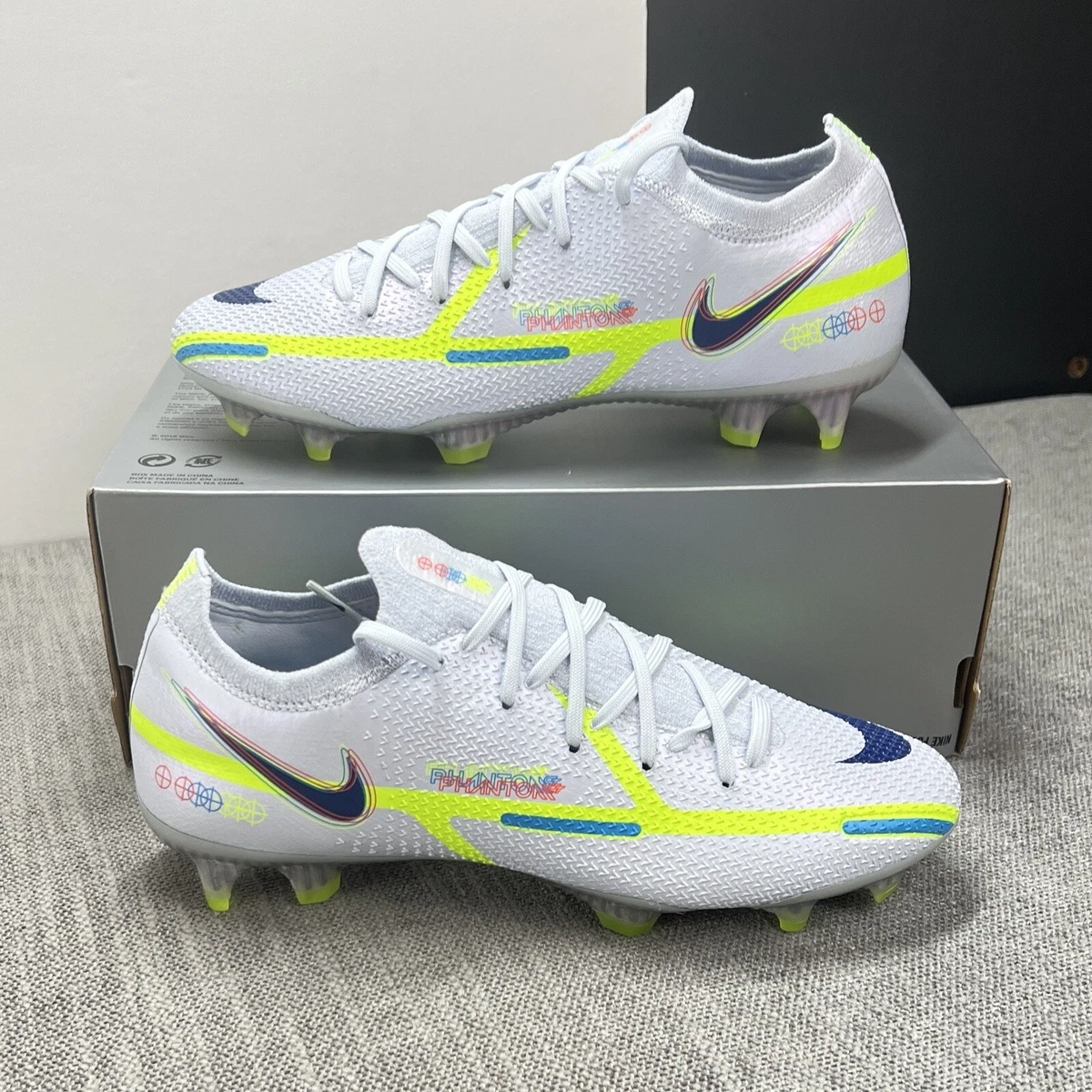 NIKE PHANTOM GT2 ELITE FG 8.5 26.5cm ナイキ Nike Phantom GT2 Elite DF FG Men's Size 8.5 Black/Black-Iron Grey