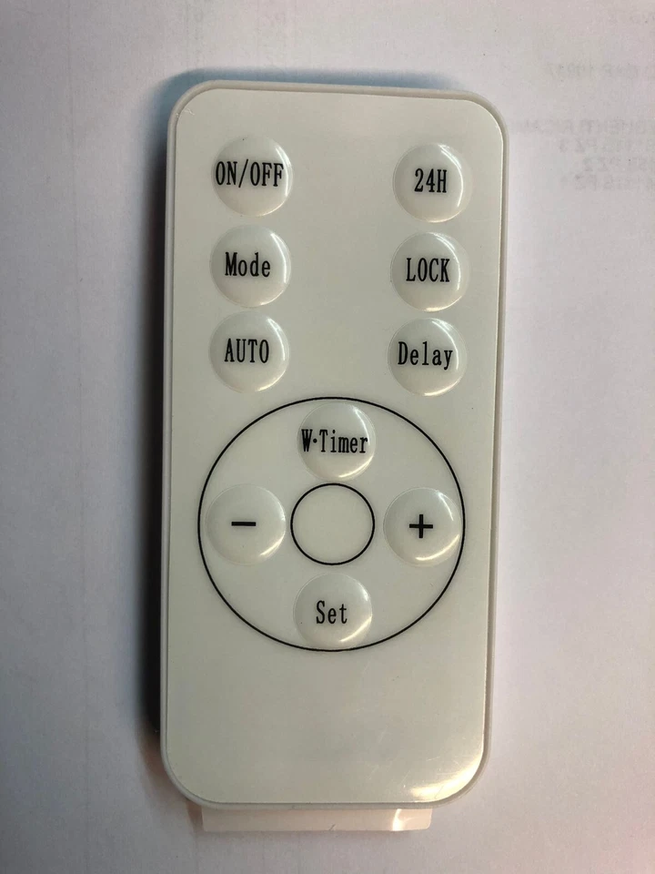 TELECOMANDO PER TERMOVENTILATORI ZEPHIR MODELLO ZMW1909B