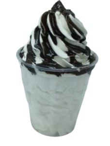 Display Faux Food McDonalds Hot Fudge Eisbecher Neu - Bild 1 von 1