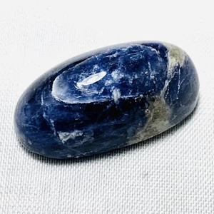 Echter Ovaler Sodalith Cabochon 18.75ct 23x12mm - Bild 1 von 1