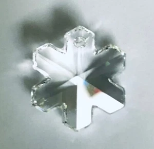 1 Swarovski Kristallklar Schneeflocke Kristall 20 mm Prisma CCI - Bild 1 von 1