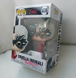 Funko Pop 1039 Cruella Reveal Vinyl Figure Disney 2021 Crudelia 101 dalmatians - Imagen 1 de 3