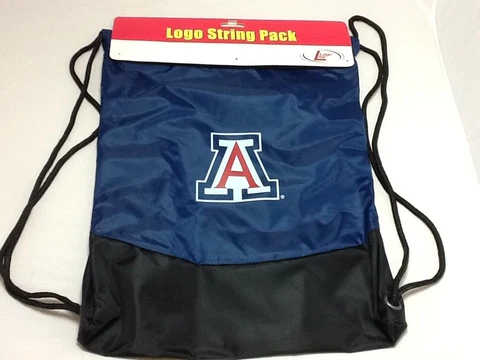 Arizona Wildcats stringpack, backpack, tote, gym or gameday bag, NWT!! Cover
