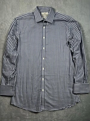 Camisa de vestir Hawes & Curtis para hombre 16 Jermyn Street St James calce ajustado puño francés Foto 1 de 4