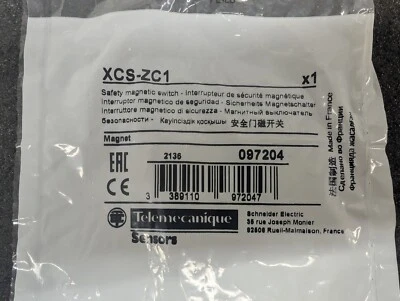 New, Telemecanique, XCS-ZC1, Cutter XCS-ZC1 Safety Magnetic Switch