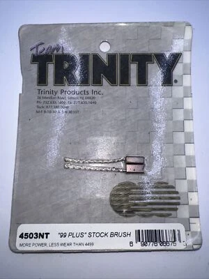 Team Trinity Motor Brushes "99 Plus" Stock Brush (2 pcs) #4503NT - Image 1 of 2