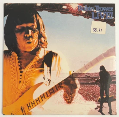 ROBIN TROWER ~ LIVE!  ~  LP ~ FACTORY SEALED ~ 1976 - Image 1 of 4
