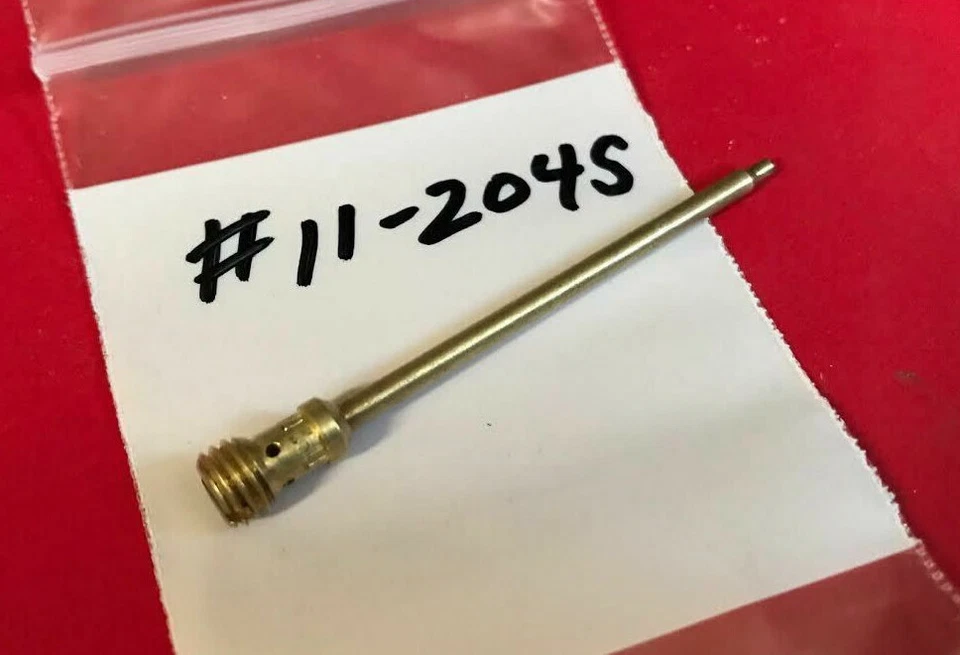 WALBRO • NOS OEM WF Carb Idle Fuel Jet Tube 11-204S Scorpion Whip Bull TK Arctic - Image 1 of 1