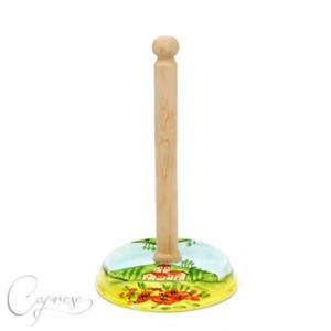 BASSANO KERAMIK KÜCHENROLLENHALTER 31 CM TOSKANA MOTIV AUS ITALIEN - Bild 1 von 5